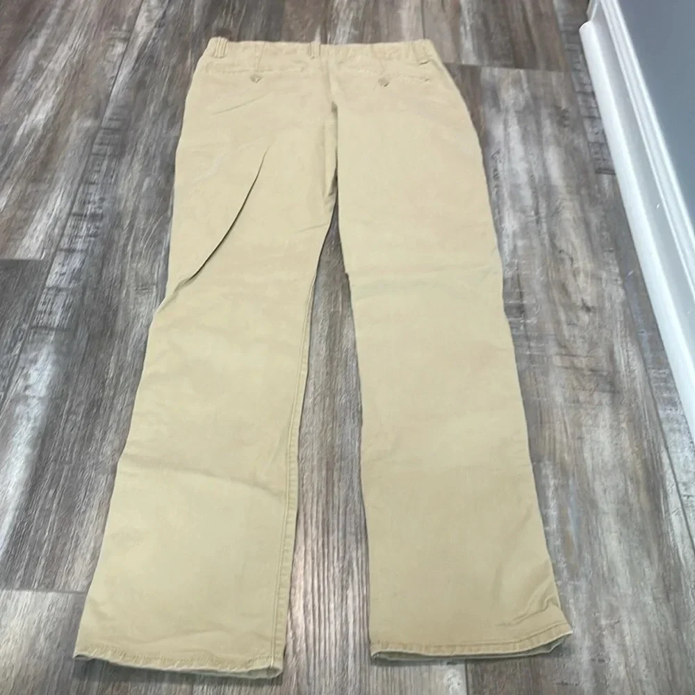 GAP for good classic pants cotton khaki size 16
